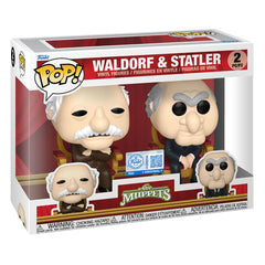 The Muppets POP! Television Vinyl Figures 2-Pack Waldorf & Statler 9 cm 0889698884051