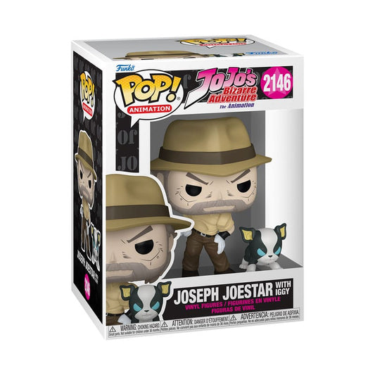 JoJo´s Bizarre Adventure POP!&Buddy Animation Vinyl Figures Joseph & Iggy 9 cm 0889698884617