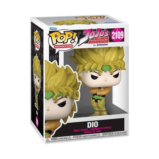 JoJo´s Bizarre Adventure POP! Animation Vinyl Figures DIO 9 cm 0889698884624
