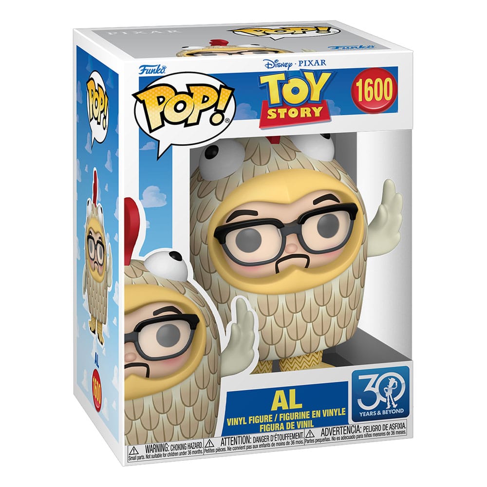 Toy Story POP! Disney Vinyl Figures Al (Chicken Suit) (30th Anniversary) 9 cm 0889698884679