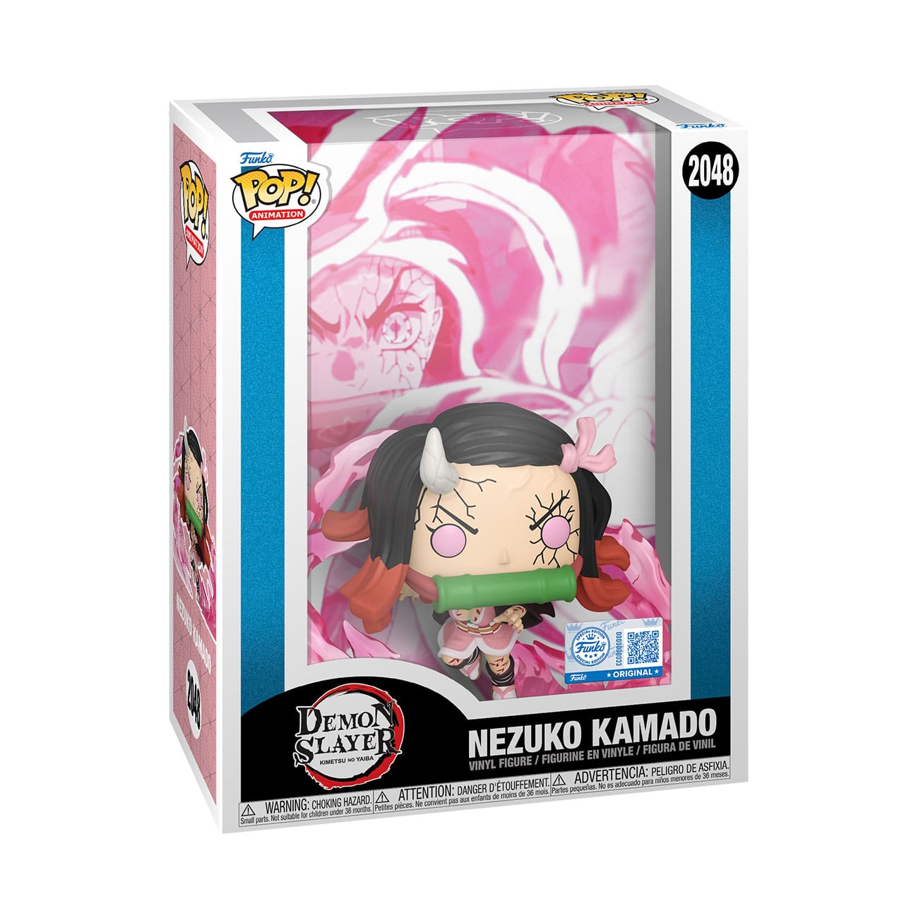 Demon Slayer: Kimetsu no Yaiba POP! Animation Cover Vinyl Figure Nezuko 9 cm  0889698885317