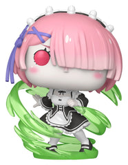 Re:Zero POP! Plus Vinyl Figure Ram (Wind Magic) (Glow) Exclusive 9 cm 0889698885362