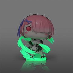Re:Zero POP! Plus Vinyl Figure Ram (Wind Magic) (Glow) Exclusive 9 cm 0889698885362
