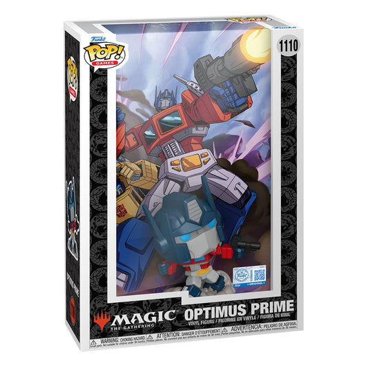 Transformers X MTG POP! Comic Covers Vinyl Figure Optimus Prime (Magic the Gathering) 9 cm 0889698886437