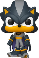 DC's Justice League and Sonic the Hedgehog POP! Movies Vinyl Figures Shadow/Batman 9 cm 0889698889032