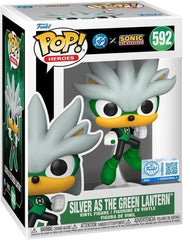 DC's Justice League and Sonic the Hedgehog POP! Movies Vinyl Figures Silver/GL 9 cm 0889698889049