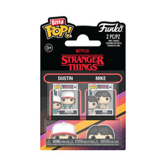 Stranger Things Bitty POP! Vinyl Figure 2-Pack Dustin & Mike 2,5 cm 0889698889360