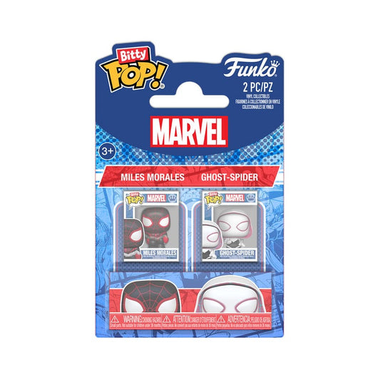 Spider-Man Bitty POP! Vinyl Figure 2-Pack MilesM&SGwen 2,5 cm 0889698889384