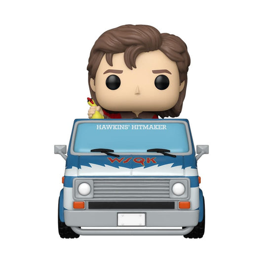 Stranger Things POP! Rides Deluxe Vinyl Steve with The Squawk Van Exclusive 9 cm 0889698889582