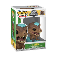 Jurassic Park POP! Movies Vinyl Figure SPRG- T-Rex 9 cm 0889698890502