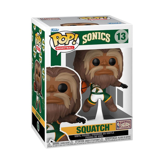 NBA Legends POP! Sports Vinyl Figure Mascots Sonics- Sasquatch 9 cm 0889698891516