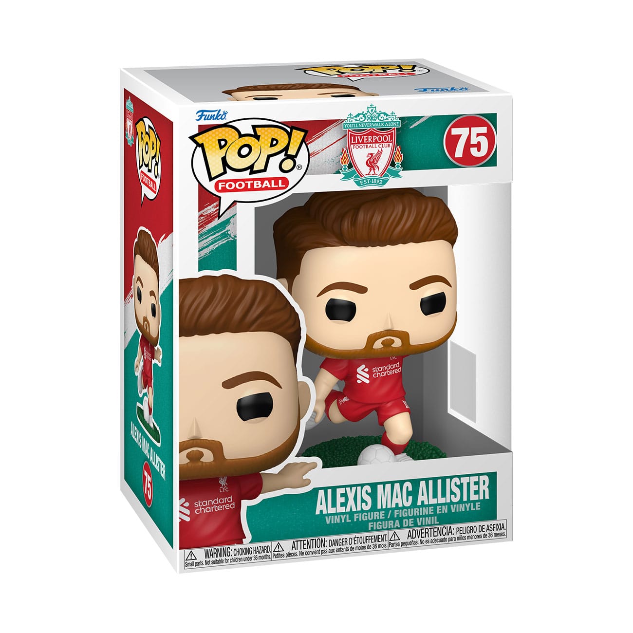 EFL POP! Football Vinyl Figure Liverpool - Alexis Mac Allister 9 cm 0889698893664