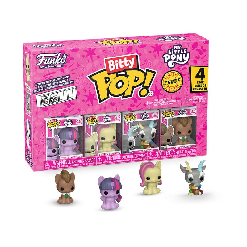 My Little Pony Bitty POP! Vinyl Figure 4-Pack TwilightSparkle w/CH 2,5 cm 0889698895804