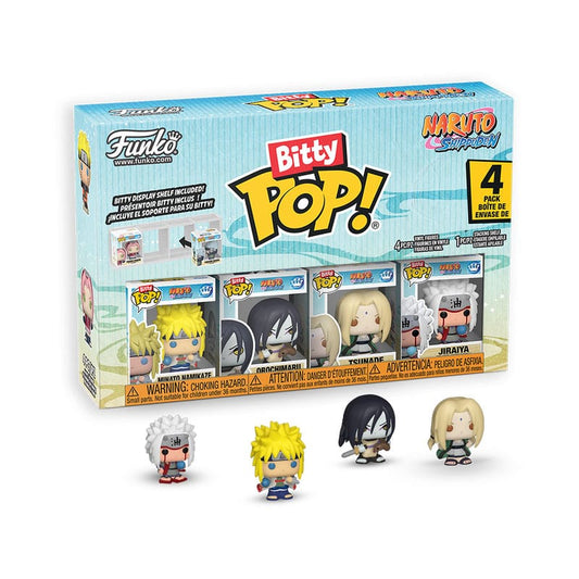 Naruto Shippuden Bitty POP! Vinyl Figure 4-Pack Team 2 2,5 cm 0889698898645