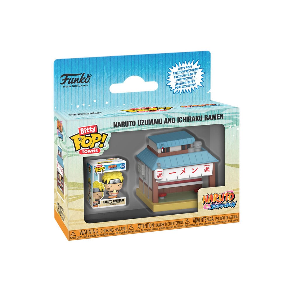 Naruto Shippuden Bitty POP! Town Vinyl Figure Ichiraku Ramen 0889698898676