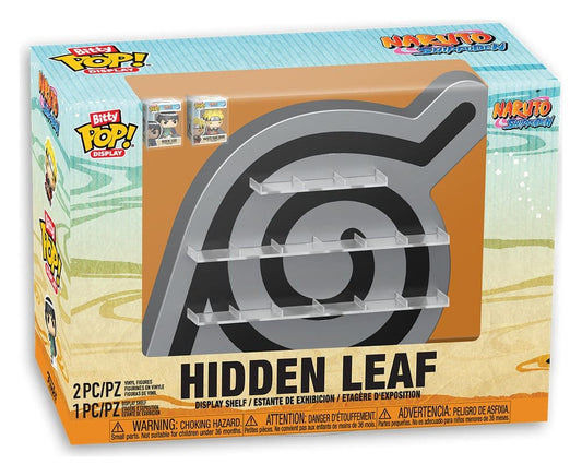 Naruto Bitty POP! Display Vinyl Figures Hidden Leaf 0889698898706