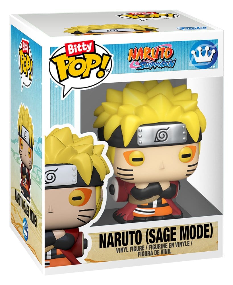 Naruto Bitty POP! Display Vinyl Figures Hidden Leaf 0889698898706