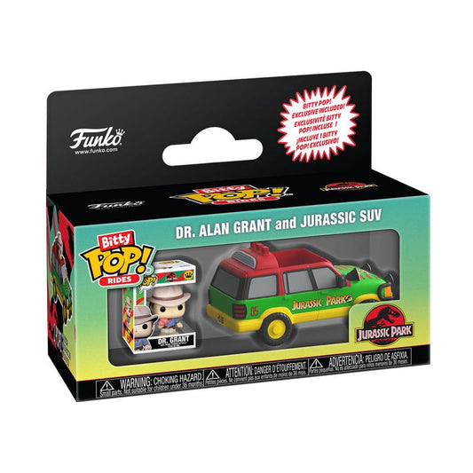 Jurassic Park Bitty POP! Ride Vinyl Figure Jurassic SUV w/Dr. G 2,5 cm  0889698901130
