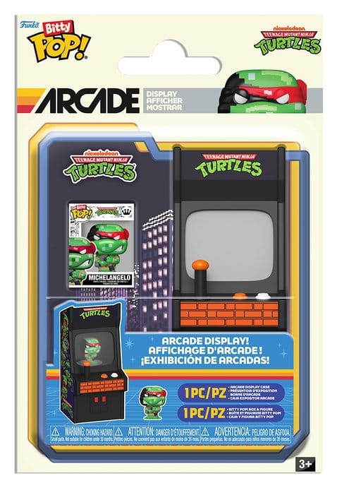 Teenage Mutant Ninja Turtles Bitty POP! Arcade Claw Vinyl Figure  0889698901161
