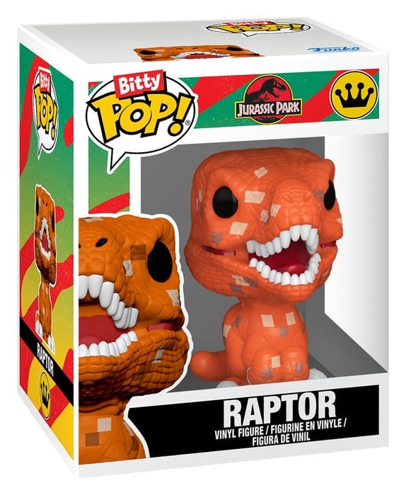 Jurassic Park Bitty POP! Arcade Claw Vinyl Figure  0889698901178