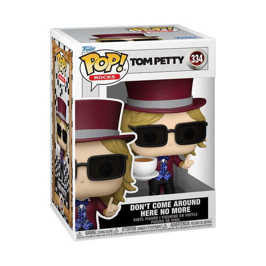 Tom Petty POP! Rocks Vinyl Figure Don't Come Around Here No More 9 cm 0889698901208