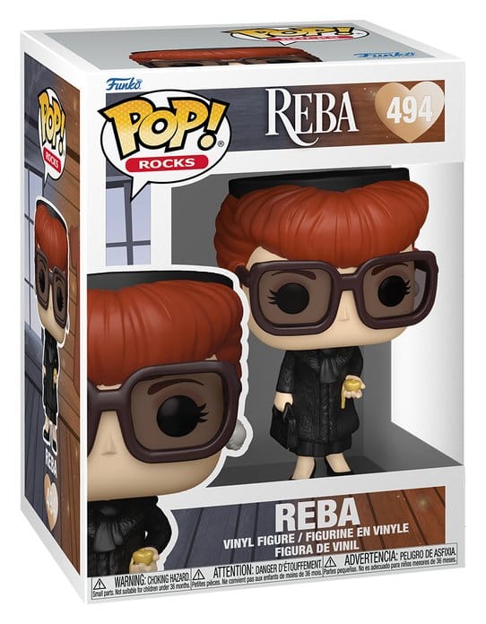 Reba McEntire POP! Rocks Vinyl Figure Fancy 9 cm 0889698901406