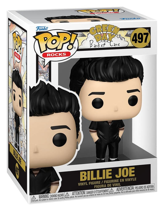 Green Day POP! Rocks Vinyl Figure Billie Joe (Basket Case) 9 cm 0889698901451
