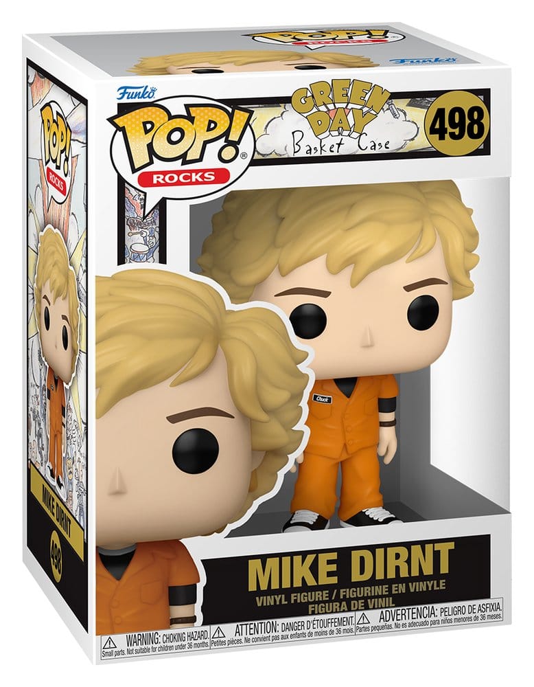 Green Day POP! Rocks Vinyl Figure Mike Dirnt (Basket Case) 9 cm 0889698901468