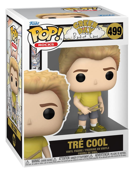 Green Day POP! Rocks Vinyl Figure Tre Cool (Basket Case) 9 cm 0889698901475