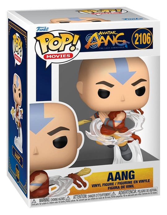 Aang - TLA Lost Realm POP! Animation Vinyl Figure Aang 9 cm 0889698902502