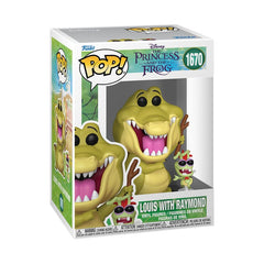 Princess and the Frog POP! Disney Vinyl Figure Louis w/Raymond 9 cm 0889698902618