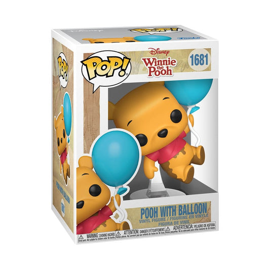 Disney POP! Animation Vinyl Figure Pooh w/Balloon 9 cm 0889698902649