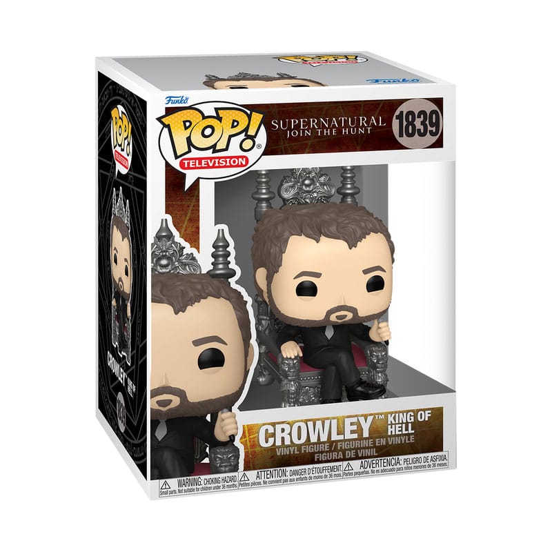 Supernatural POP! Premium Vinyl Figure CrowleyKoH 9 cm 0889698902748