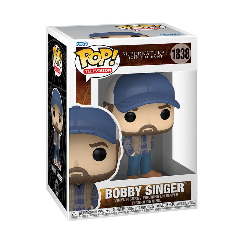 Supernatural POP! Vinyl Figure Bobby 9 cm 0889698902755