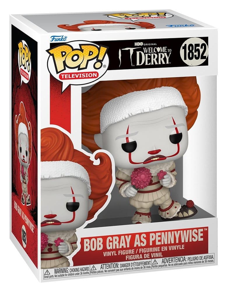 It: Welcome to Derry POP! Television Vinyl Figure Bob Gray as Pennywise 9 cm 0889698902786