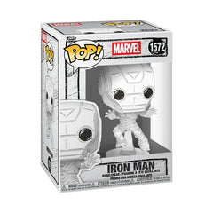Marvel POP! Vinyl Figure Sketched - Iron Man 9 cm 0889698902984