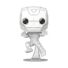 Marvel POP! Vinyl Figure Sketched - Iron Man 9 cm 0889698902984