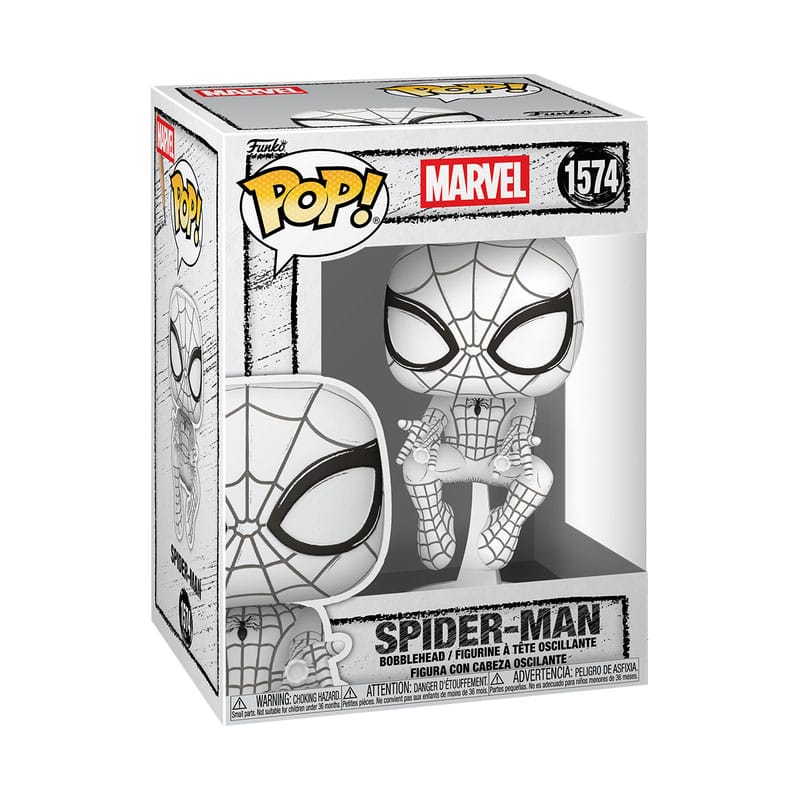 Marvel POP! Vinyl Figure Sketched - Spider-Man 9 cm 0889698903004