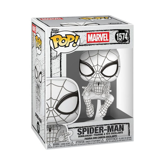 Marvel POP! Vinyl Figure Sketched - Spider-Man 9 cm 0889698903004