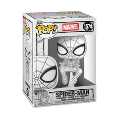 Marvel POP! Vinyl Figure Sketched - Spider-Man 9 cm 0889698903004