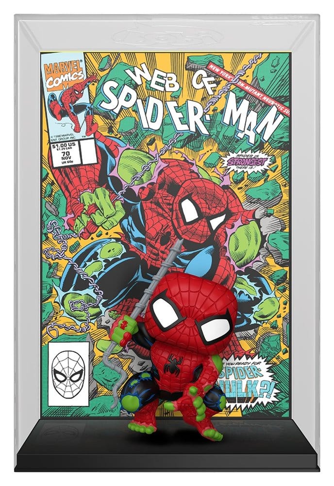 Marvel POP! Comic Covers Vinyl Figure Web of Spider-Man #70 (Spider-Hulk) 9 cm 0889698903042