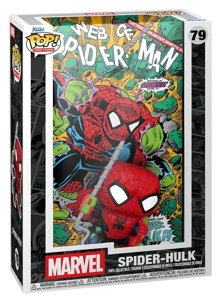 Marvel POP! Comic Covers Vinyl Figure Web of Spider-Man #70 (Spider-Hulk) 9 cm 0889698903042