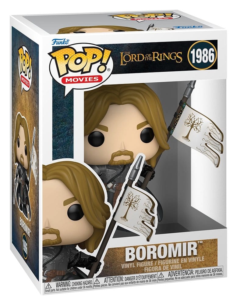 Lord of the Rings POP! Movies Vinyl Figures Boromir 9 cm 0889698903141