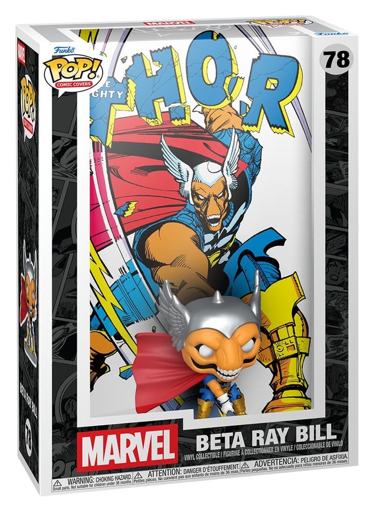 Marvel POP! Comic Covers Vinyl Figure The Mighty Thor #337 (Beta Ray Bill) 9 cm 0889698903202