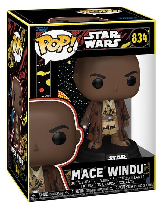 Star Wars: Mandalorian & Grogu POP! Vinyl Figure Mace Windu (Retro) 9 cm 0889698903271