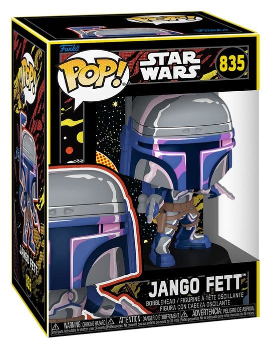 Star Wars: Mandalorian & Grogu POP! Vinyl Figure Jango Fett (Retro) 9 cm 0889698903288