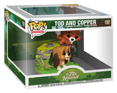The Fox and the Hound POP Moments Vinyl Figures Tod & Copper 9 cm  0889698903318