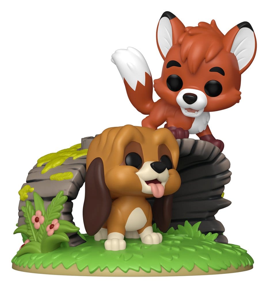 The Fox and the Hound POP Moments Vinyl Figures Tod & Copper 9 cm  0889698903318