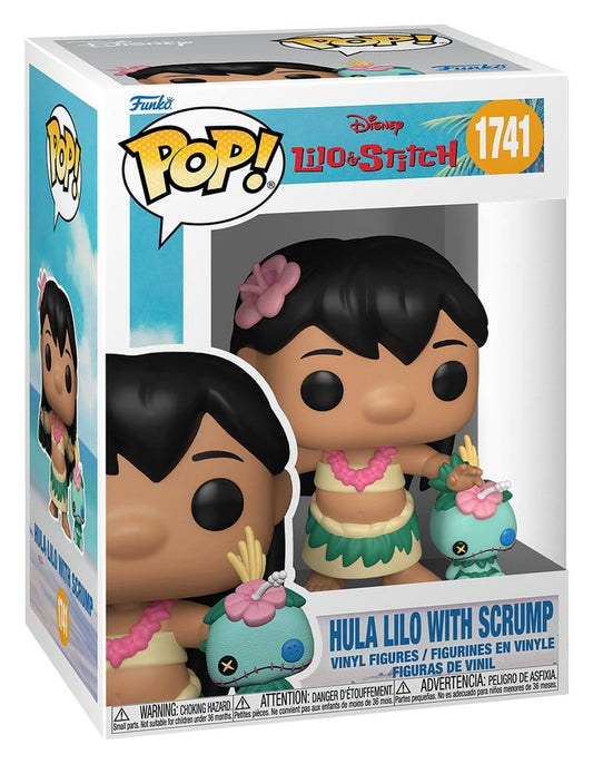 Lilo & Stitch POP! Vinyl Figure Hula Lilo with Scrump 9 cm 0889698903424