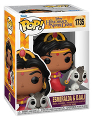 The Hunchback of Notre Dame POP! Vinyl Figure Esmeralda & Djali 9 cm 0889698903479
